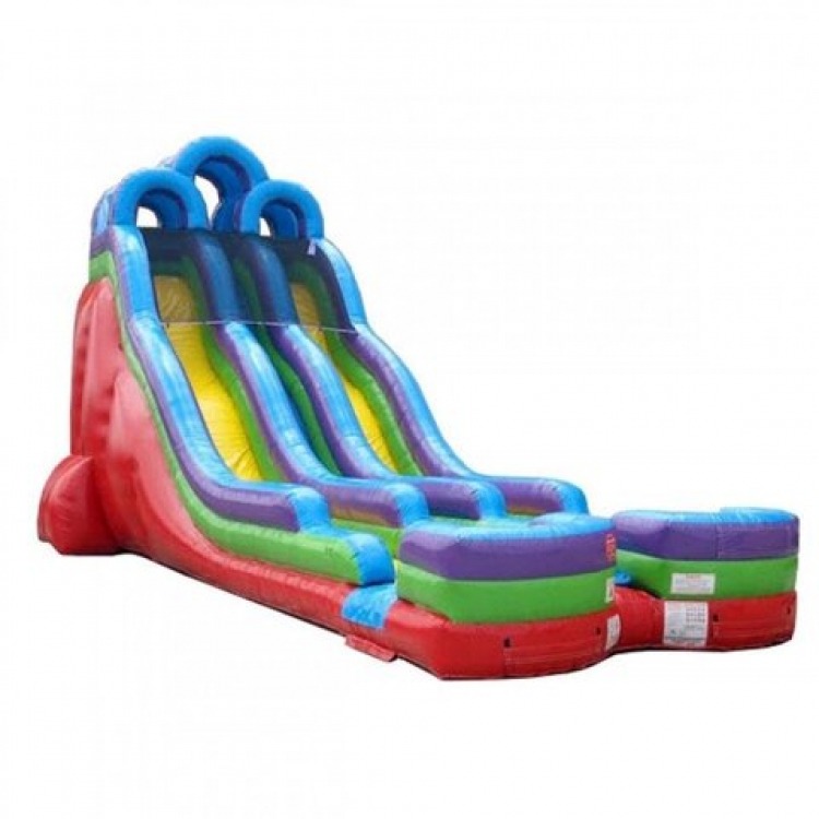 24' Wet/Dry Dueling Rainbow Slide