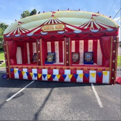 Carnival Games Booth with 4 games