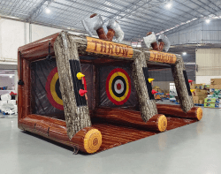 double axe throw commercial interactive inflatable game 251123 174 1 Ax Throwing Duo