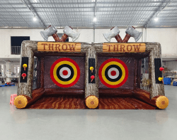 double axe throw commercial interactive inflatable game 952230 174 1 Ax Throwing Duo